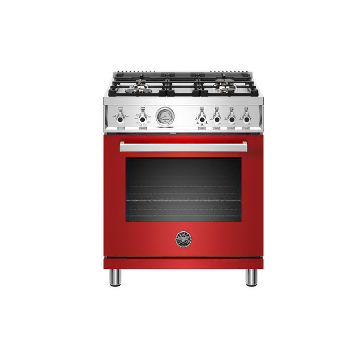 Bertazzoni 30" 4.6 Cubic Feet Natural Gas Freestanding Range Wayfair